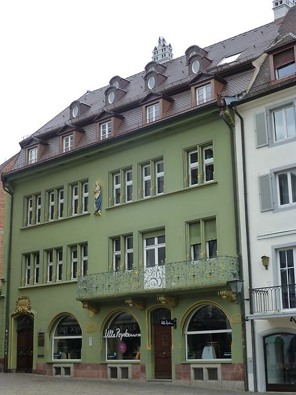 Immeuble vert à Freiburg im Breisgau