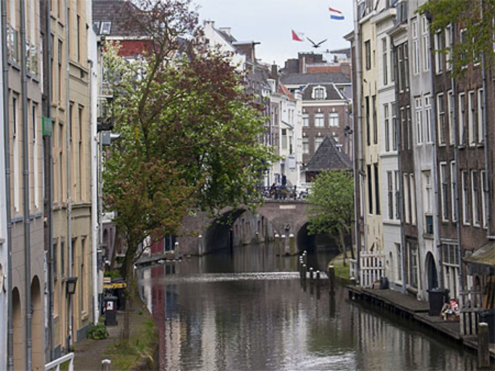 La canal Oudegracht (vieux canal)