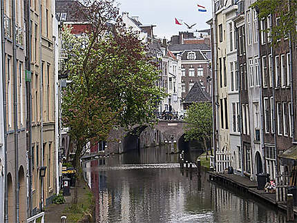 La canal Oudegracht (vieux canal)