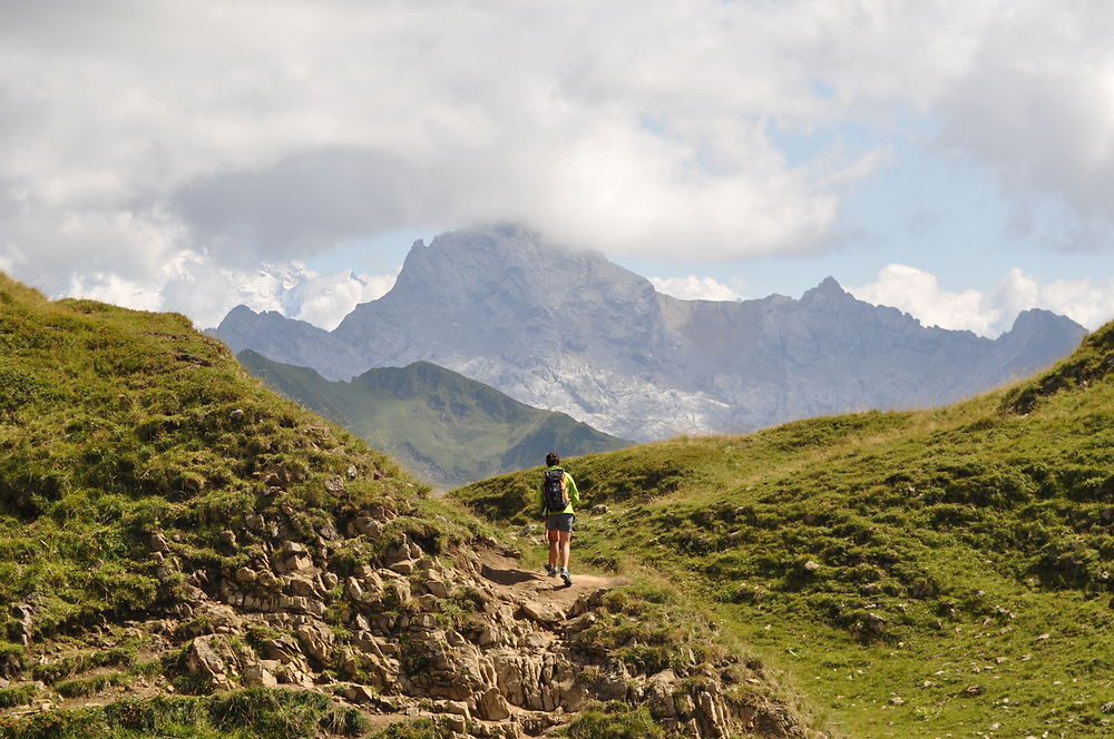 En descendant du lac de Peyre