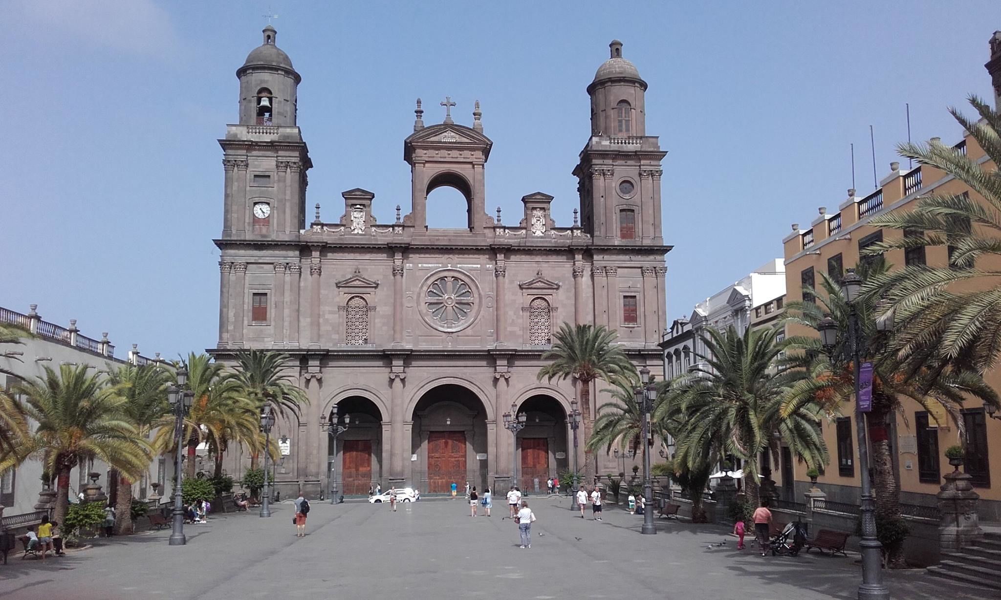 La cathédrale Santa Ana, Canaries
