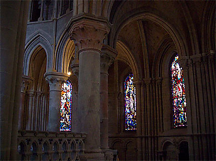 Dans l'abside de la cathédrale