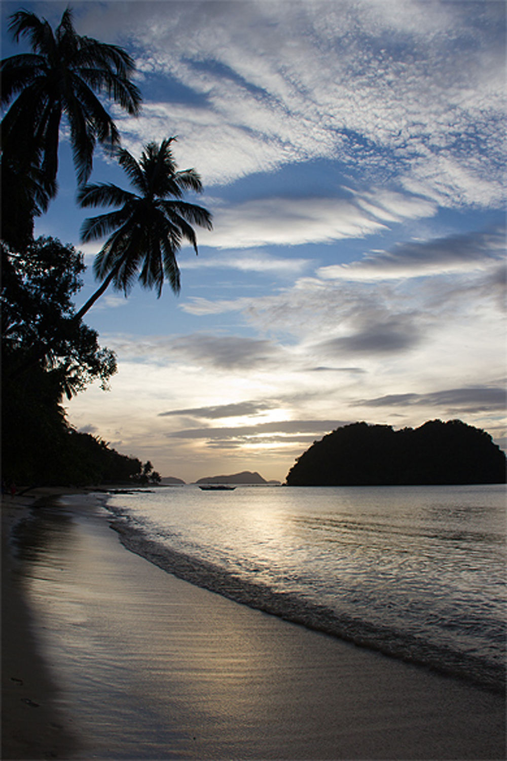 Coucher de soleil sur Las Cabañas