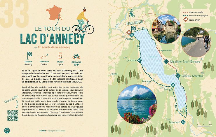 50 idées d’escapades à vélo dans toute la France