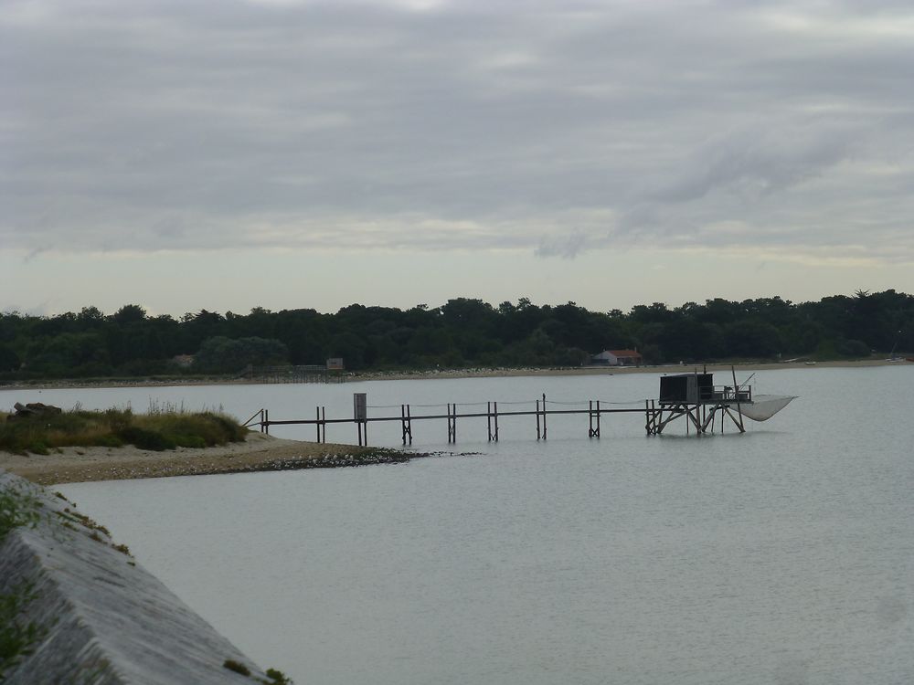 Carrelet sur l'Île d'Aix