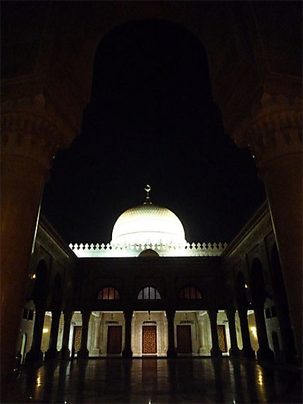 Cour intérieure de la mosquée 