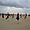 plage déserte à Deauville