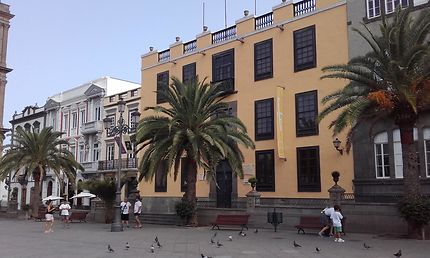La place Santa Ana à Las Palmas, Canaries