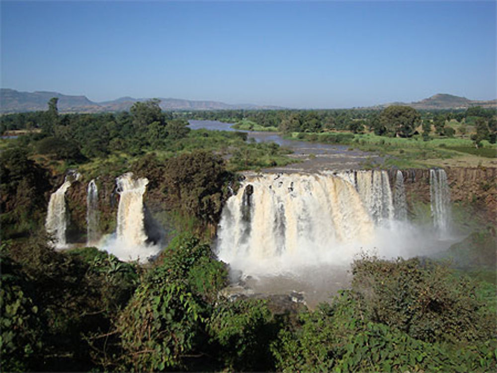 Chutes du Nil Bleu