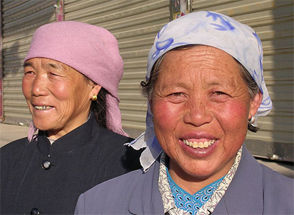 Femmes au monastère de Kumbum