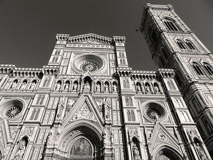 Façade de la cathédrale du Duomo