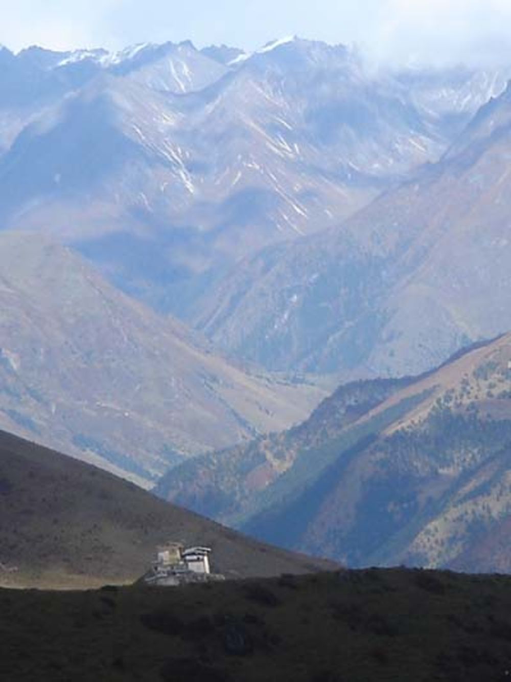 Chemin vers le Tibet