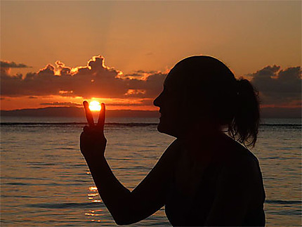 Coucher de soleil, île Sainte Marie