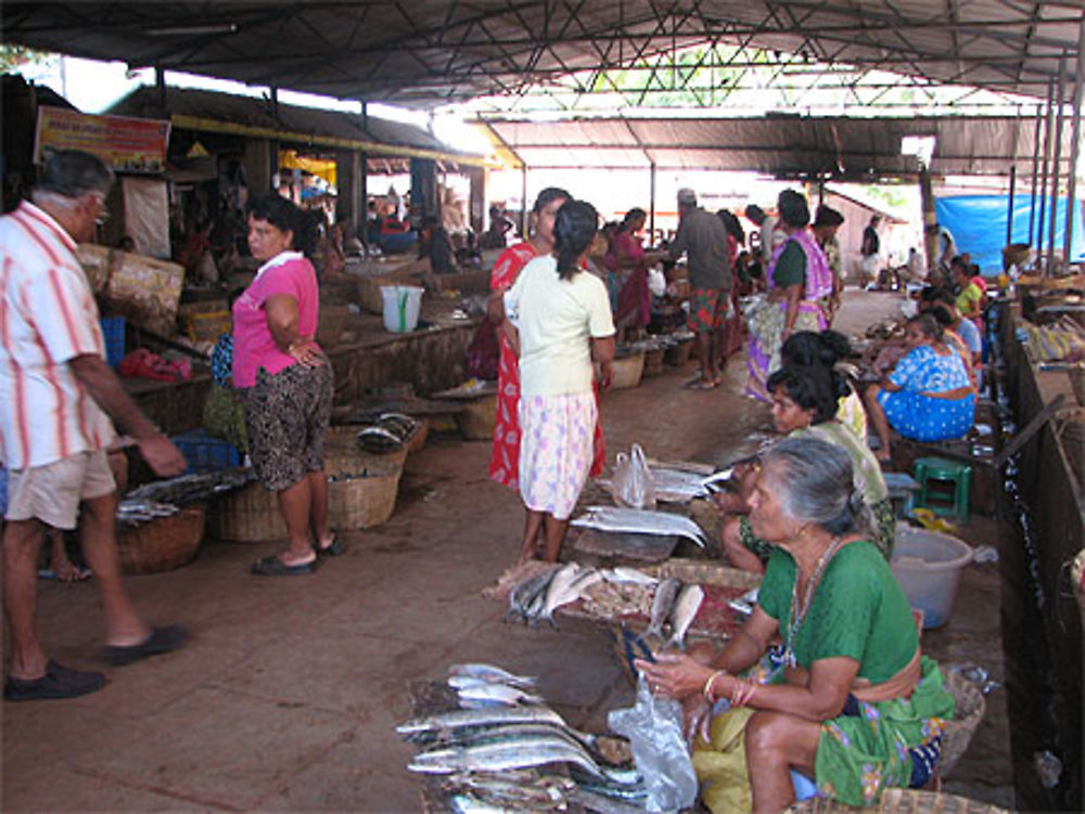 Le marché aux poissons