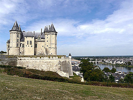 Château de Saumur et la Loire