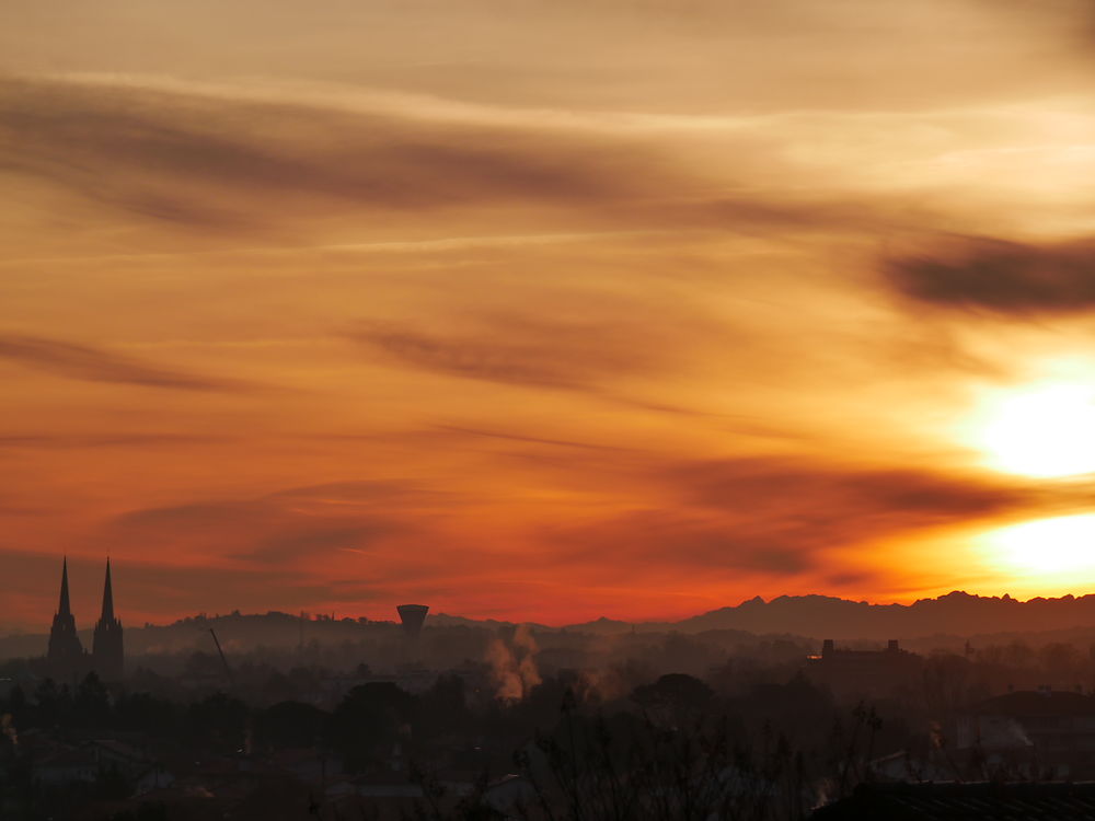 Magnifique lever de soleil