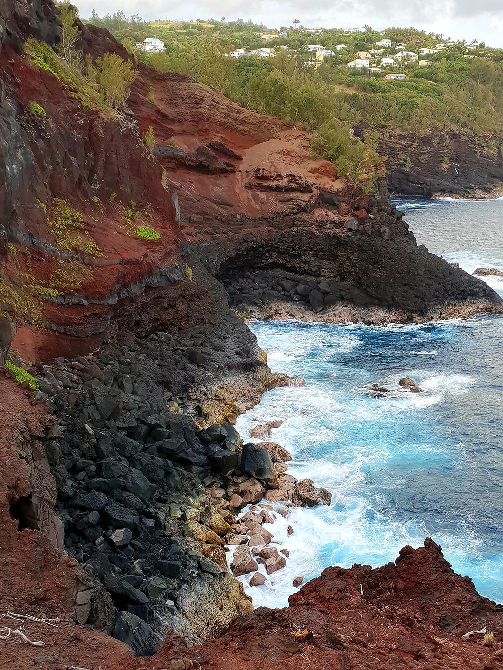 Côté sauvage du piton Grande Anse, Réunion