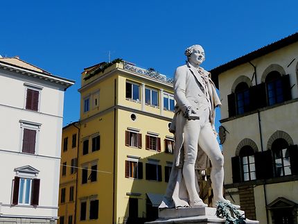 Statue de Carlo Goldoni à Florence