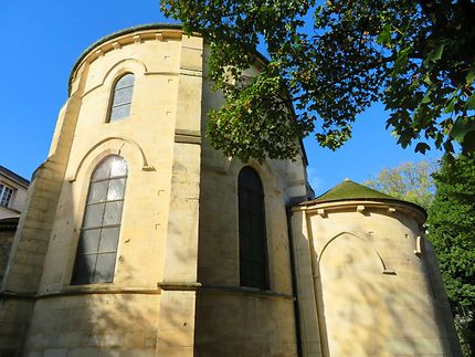 Arrière de l'église St-Julien-le-pauvre