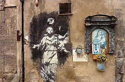 Image de la Vierge Vieux Naples