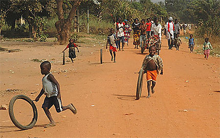 Bangui, quartier Ngarag'ba - janvier 2012