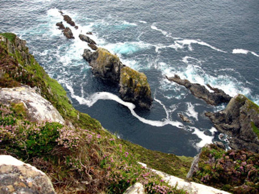 Falaises à Carrigan Head près de Killybegs