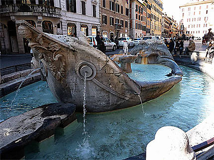 Fontaine Piazza Spagna