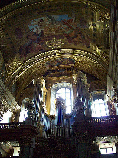 Jesuitenkirche : les grandes orgues