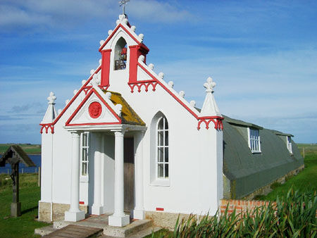 Italian chapel près de Kirkwall