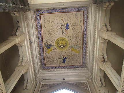 Plafond au Palais de Bundi