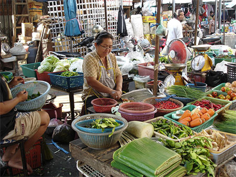 Le marché de Lopburi