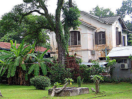Maison coloniale à Vientiane