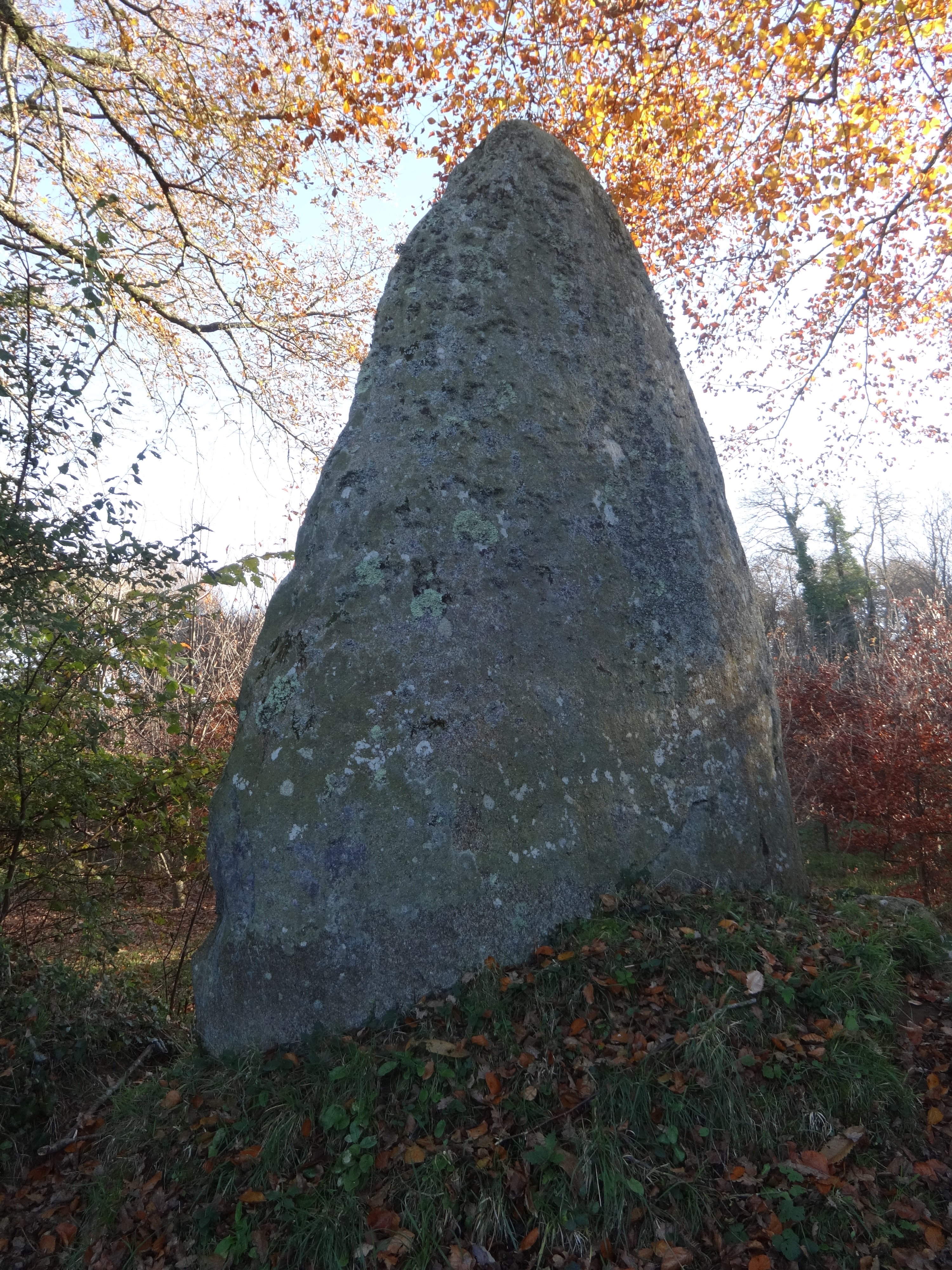 Menhir de la Chapelle de Kerinec Menhir de la Chapelle de Kerinec