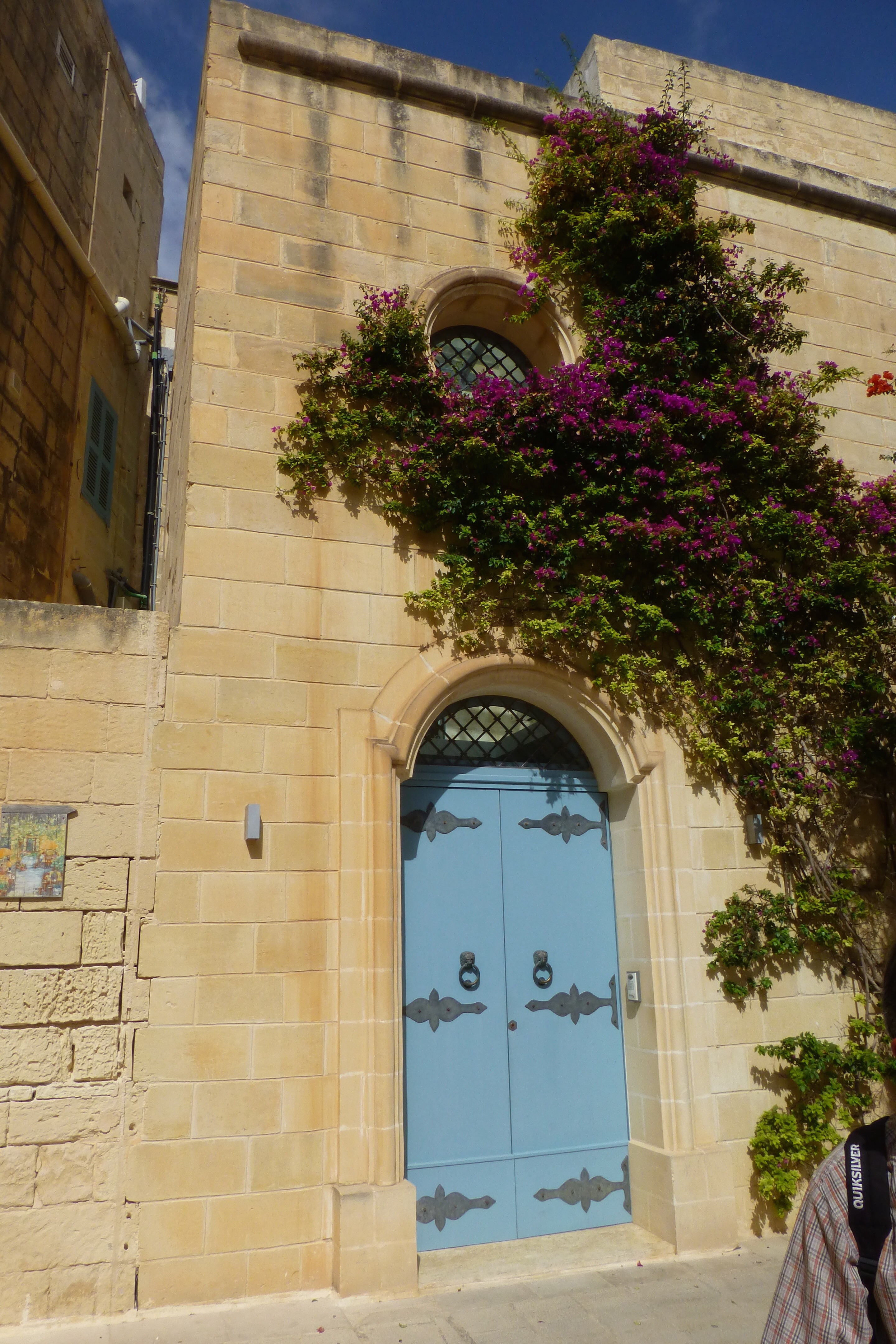 Porte bleue Porte bleue