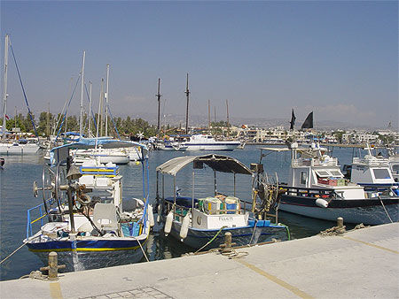 Bateaux à Paphos