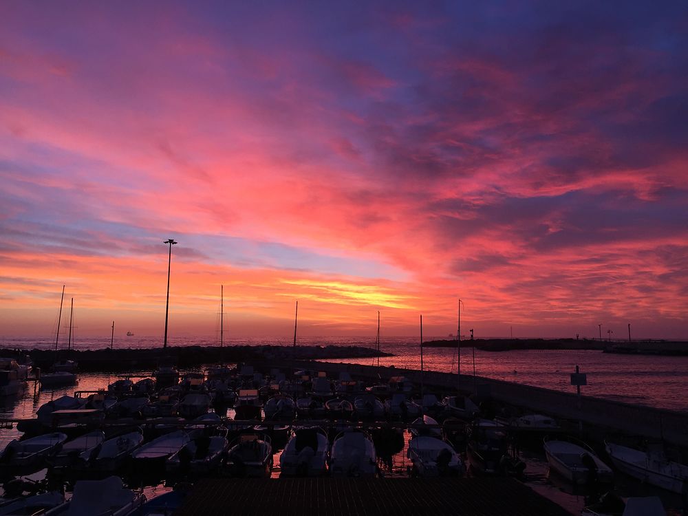 Sunset in Livorno