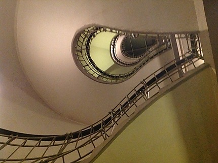 Escalier cubiste à Prague 