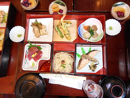 Assiettes gourmandes à Tokyo