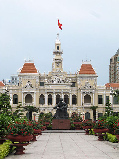 Hôtel de Ville de Saïgon : Hôtel de ville : Hồ Chí Minh-Ville (Saigon