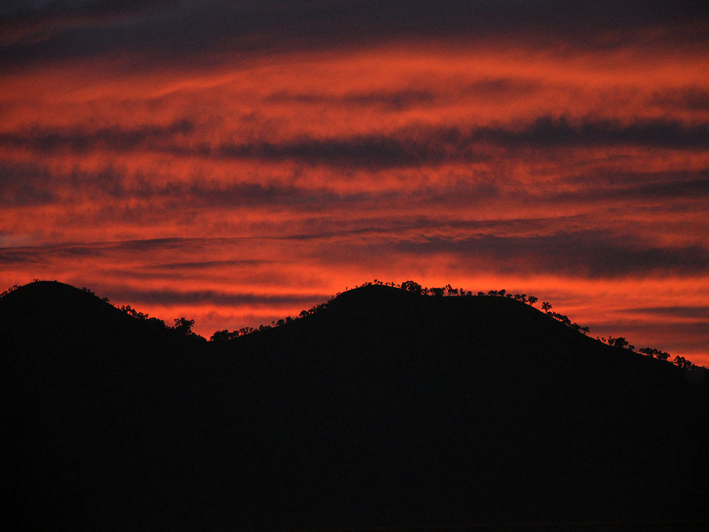 Un magnifique coucher de soleil aux Philippines