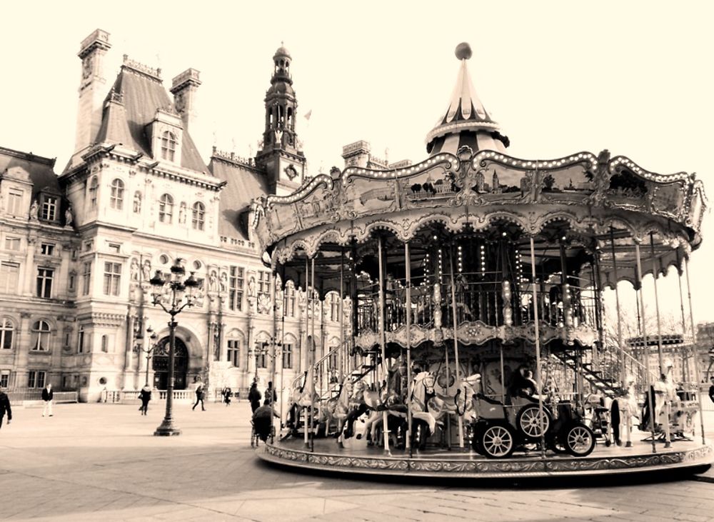 Manège à l'ancienne