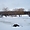 Lac gelé au Parc Michel Chartrand à Longueuil