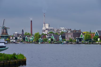 La ville industrielle, Zaanse Schans au Pays-Bas