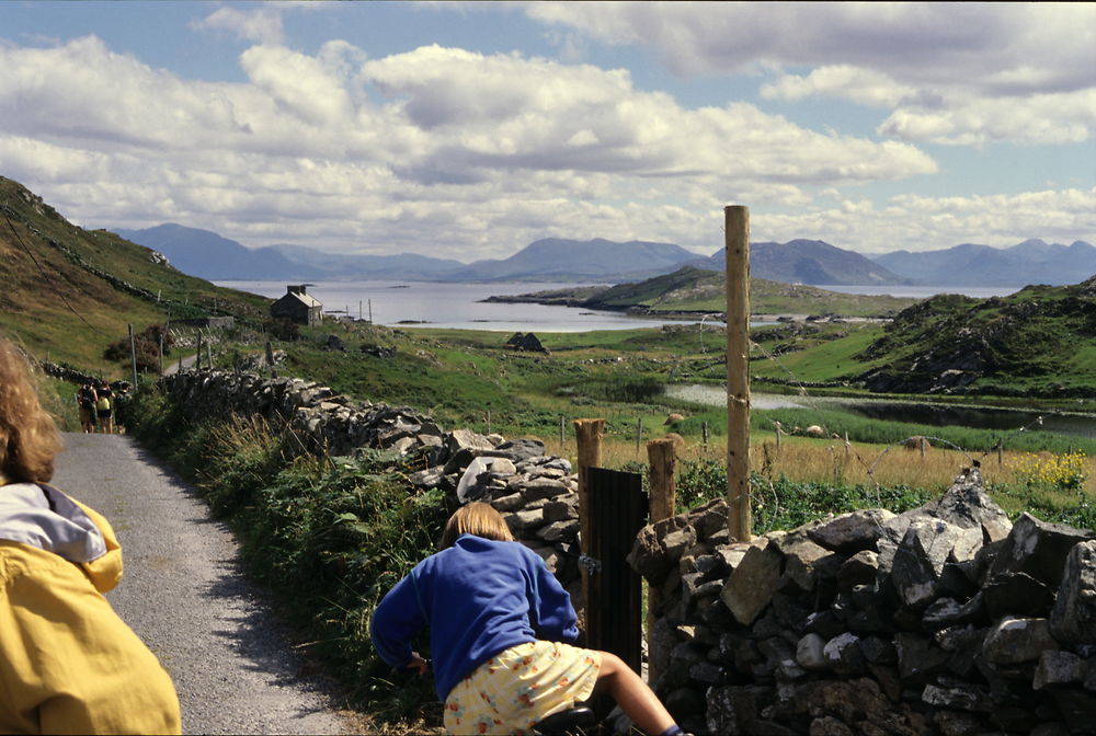 Sur l'île d'Inishbofin