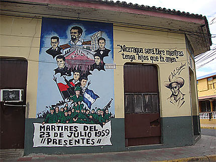Peinture murale à León