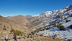 Djebel Toubkal, randonn&eacute;e sur le toit du Maroc