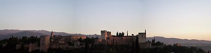 L'Alhambra vu du mirador San Nicolas
