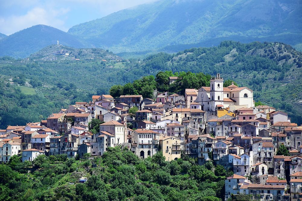 Rivello, village de Basilicate