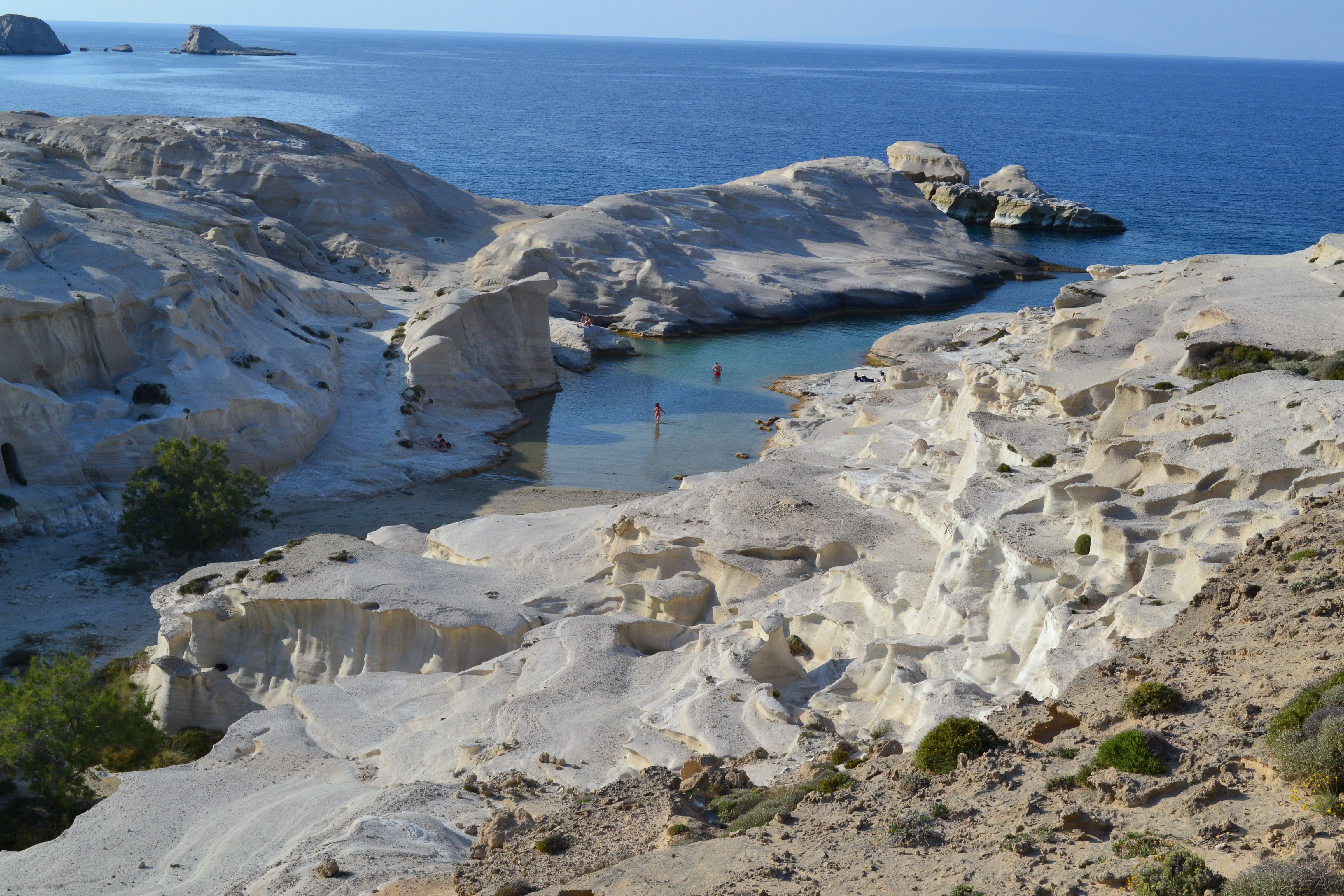 Plage aux paysages lunaires Plage aux paysages lunaires