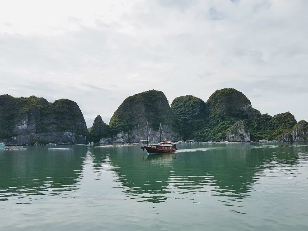 La beaute de la baie magique d'Halong